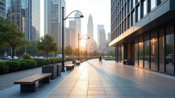 Mobilier urbain : organiser des espaces publics plus pratiques