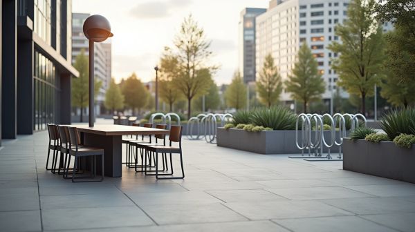 Mobilier urbain : organiser des espaces publics plus pratiques